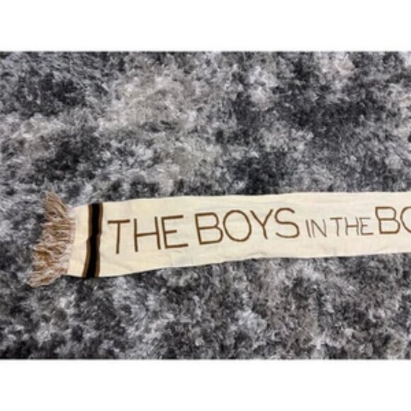 Guinness Unisex Brown Knit Scarf Winter Neck Warmer "The Boys in the Boat" - Picture 1 of 4